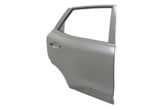MG HS- 22/24; ARKA KAPI  KOMPLE SAĞ GRİ BOYALI (İCELİ/ÇEKOMASTİKLİ) (TW)