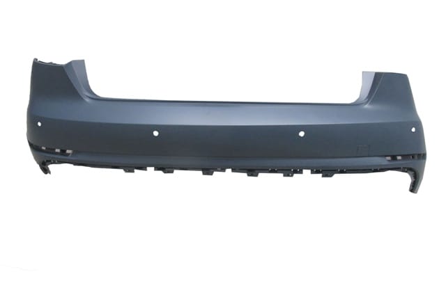 AUDI A4- 15/18; ARKA TAMPON GRİ (SENSÖR DELİKLİ) (TYG)