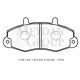 FORD TRANSIT- T12- 93/96; ÖN FREN BALATASI T12 (DİSK) (138,8X64X18)(BRAMAX) - Yedek Parça | Parça Dükkanda
