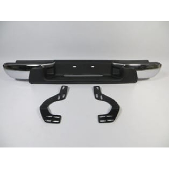 ISUZU D MAX- PICK UP- 07/12; ARKA TAMPON NİKELAJLI (PLAKA 52cm) ÜSTÜ PLASTİKLİ BAĞLAN.AYAKLARI İLE - Yedek Parça | Parça Dükkanda