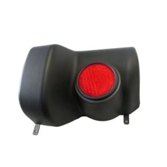 MITSUBISHI L200- PICK UP- 06/15; ARKA TAMPON UCU SAĞ REFLEKTÖRLÜ/SİYAH PÜTÜRSÜZ(PLASTİK) (EURO BODY) - Yedek Parça | Parça Dükkanda