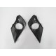 PEUGEOT 207- 09/12; SİS LAMBA KAPAĞI SAĞ/SOL SET (2 PARÇA) SİS DELİKLİ ÇERÇEVESİ GRİ - Yedek Parça | Parça Dükkanda
