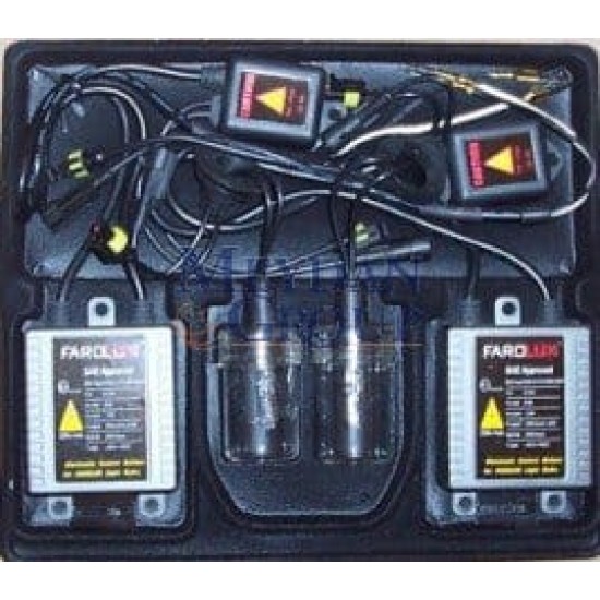 UNIVERSAL UNIVERSAL-; HID-H1 XENON AMPUL SETİ 12V 6000KW (ZENON SET) (FAROLUX) - Yedek Parça | Parça Dükkanda