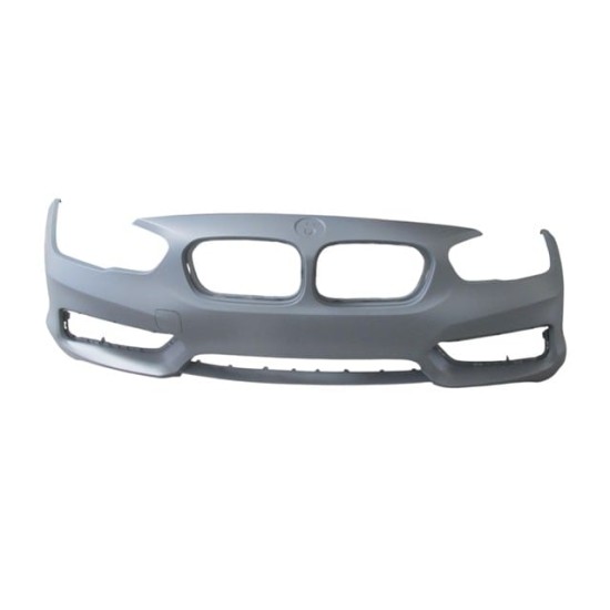 BMW 1 SERI- F20- 15/19; ÖN TAMPON ASTARLI GRİ/FAR YIKAMA DELİKSİZ (TYG)