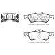 MINI COOPER- 02/05; ARKA FREN BALATASI (KABLOSUZ)(DİSK) (123X43,6X15,5/122,8X43,5X15,5) (BRAMAX) - Yedek Parça | Parça Dükkanda