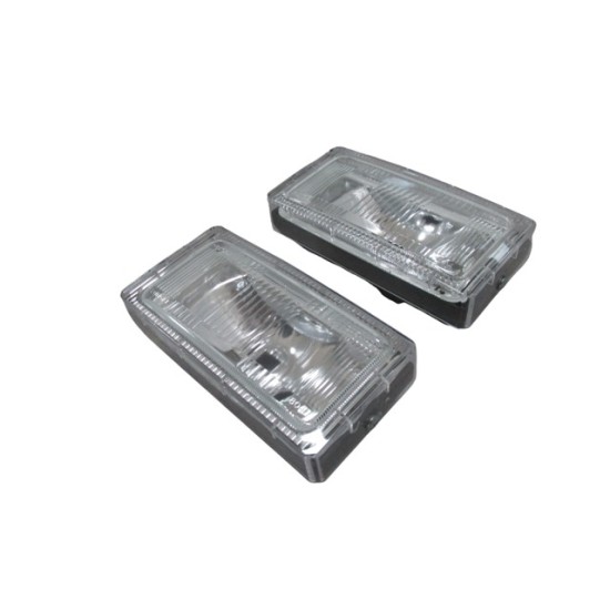 MERCEDES E CLASS- W124- 85/93; SİS LAMBASI SAĞ/SOL SET (CAM) (2PARÇA)(AMG)