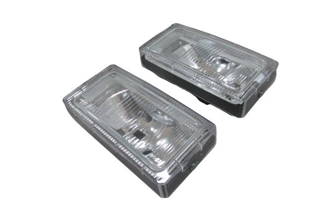 MERCEDES E CLASS- W124- 85/93; SİS LAMBASI SAĞ/SOL SET (CAM) (2PARÇA)(AMG)