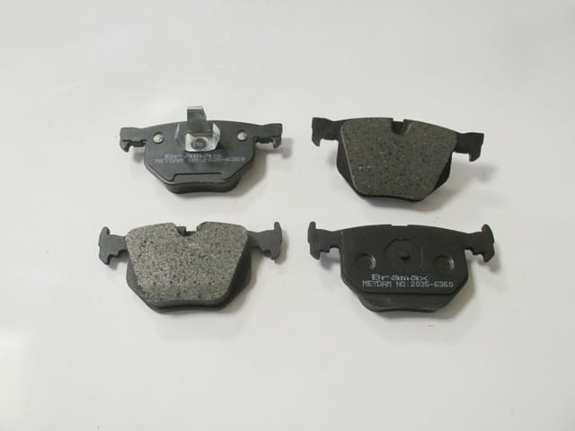 BMW 7 SERI- E65- 02/05; ARKA FREN BALATASI (KABLOSUZ)(DİSK) (121,9X58,1X16,3/123x59,3x16,30)(BRA