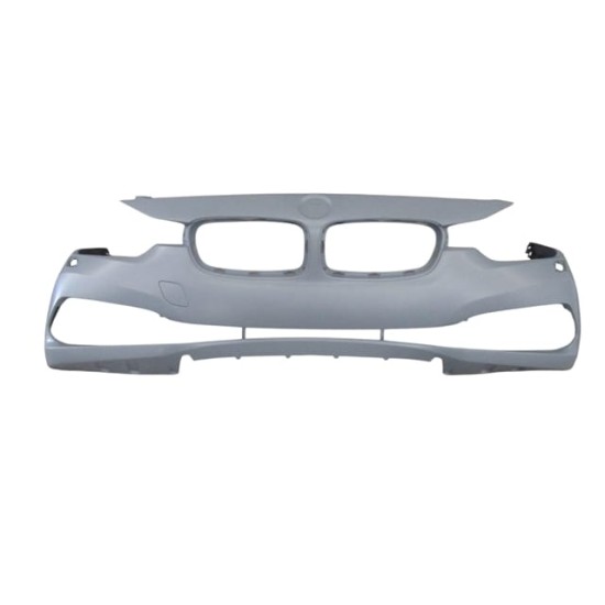 BMW 3 SERI- F30- 15/18; ÖN TAMPON ASTARLI GRİ(SENSÖR DELİKSİZ/FAR YIKAMA DELİKLİ/ÇEKİ KAPAKLI)(TYG)