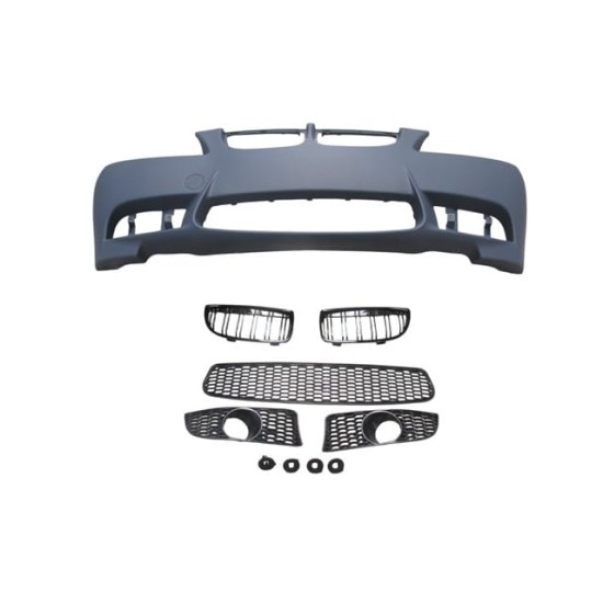 BMW 3 SERI- E90- 09/11; ÖN TAMPON GRİ(SİS D.Lİ KAPAK/PANJURLU/IZGARALI)SENSÖR AÇILR)M3-CNS-STYLE/LCI - Yedek Parça | Parça Dükkanda