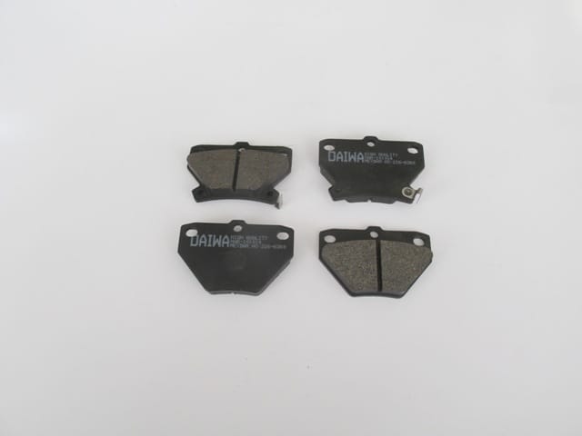 TOYOTA YARIS- 00/06; ARKA FREN BALATASI 1,0/1,3/1,5 (DİSK) (78,5X51,5X13,5) (DAIWA)