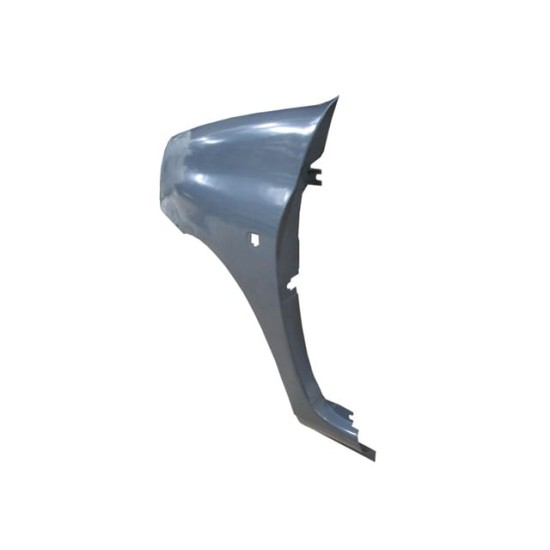 RENAULT CLIO- 2- SD/HB- 02/08; ÖN ÇAMURLUK DELİKLİ SOL GRİ PLASTİK (ASTARLI) (EUROBUMP) - Yedek Parça | Parça Dükkanda