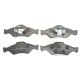 FORD KA- 98/06; ÖN FREN BALATASI 1,0/1,3cc (DİSK) (149,9X54X17,5/15;1,4X52,2X17,5)(BRAMAX) - Yedek Parça | Parça Dükkanda