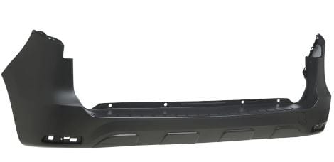 DACIA DOKKER- 13/21; ARKA TAMPON SİYAH (SENSÖR DELİKSİZ/REFLEKTÖR DELİKLİ)
