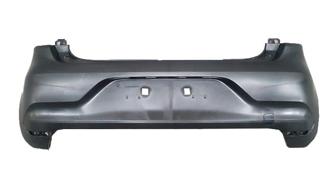 RENAULT CLIO- 5- HB- 20/23; ARKA TAMPON SİYAH (SENSÖR DELİKSİZ/ÇEKİ DEMİRİ KAPAKLI)