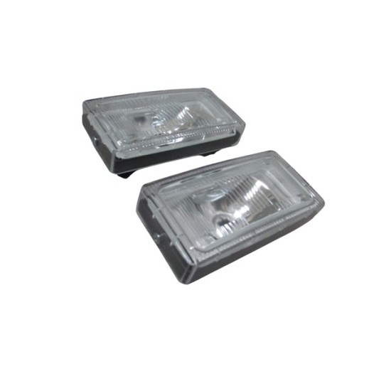 MERCEDES E CLASS- W124- 85/93; SİS LAMBASI SAĞ/SOL SET (CAM) (2PARÇA)(AMG)