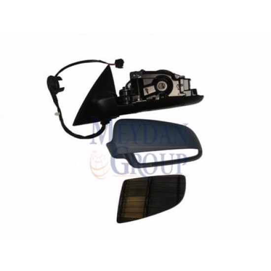 AUDI A6- 05/09; KAPI AYNASI SOL ELEKTRİKLİ/ISITMALI/GRİ KAPAKLI 5FİŞLİ (TW) - Yedek Parça | Parça Dükkanda