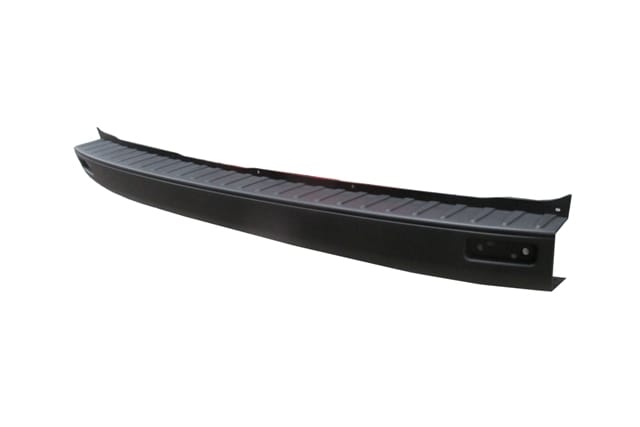 FORD CUSTOM- 18/23; ARKA TAMPON ORTA SİYAH (REFLEKTÖR DELİKLİ)(İTALYA)