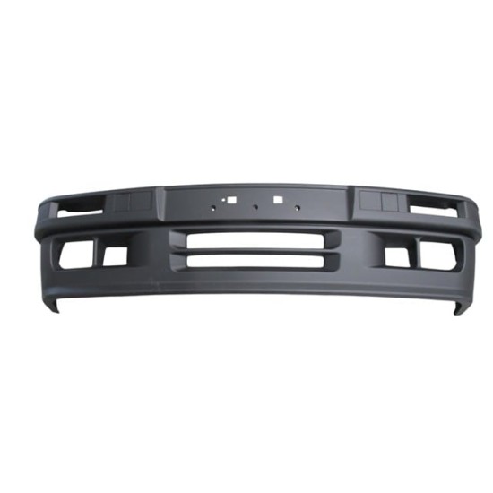 BMW 3 SERI- E30- 87/91; ÖN TAMPON SİYAH SİS DELİKLİ ÇEKİ DEMİRİ KAPAKLI (SEDAN/COUPE/M2)
