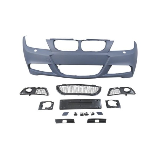 BMW 3 SERI- E90- 09/11; ÖN TAMPON ASTARLI (SİSLİ/F.YIK.LI/SİS KAPAKLI/IZGARALI/PLAKA PLS) M-TECH/LCI - Yedek Parça | Parça Dükkanda