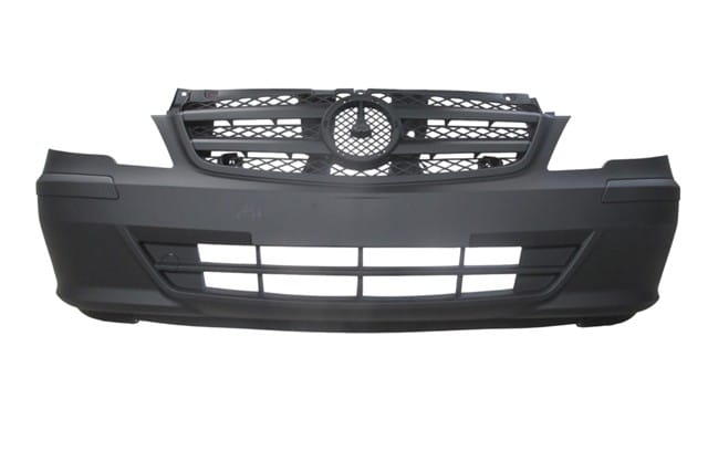 MERCEDES VITO- W639- 11/14; ÖN TAMPON (SİS DELİKSİZ (KENDİNDEN PANJURLU)(BANTLI)