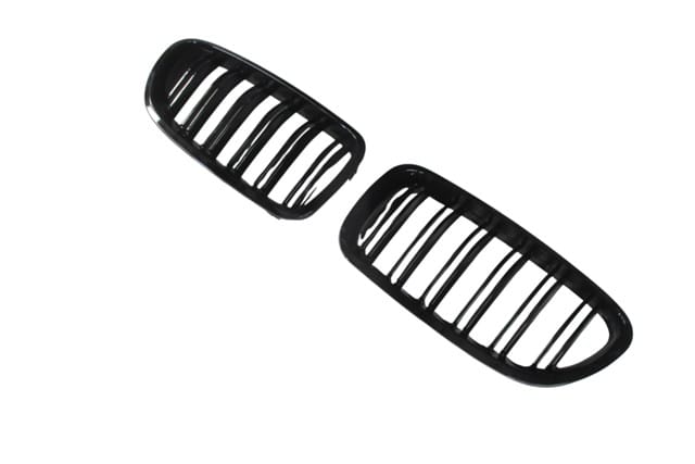 BMW 5 SERI- F10- 10/16; ÖN PANJUR SAĞ/SOL SET (2 PARÇA) (ÇİFT ÇITALI) (PİANO SİYAH)