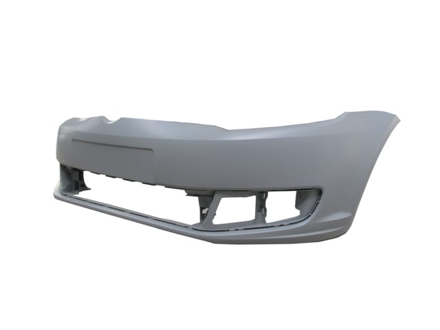 VOLKSWAGEN CADDY- 11/15; ÖN TAMPON (ASTARLI SİS DELİKLİ (PANJURSUZ)(ÇEKİ DEMİRİ KAPAKLI) (TYG)