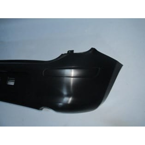 NISSAN MICRA- K13- 10/13; ARKA TAMPON SİYAH (KENDİNDEN BANTLI MY)