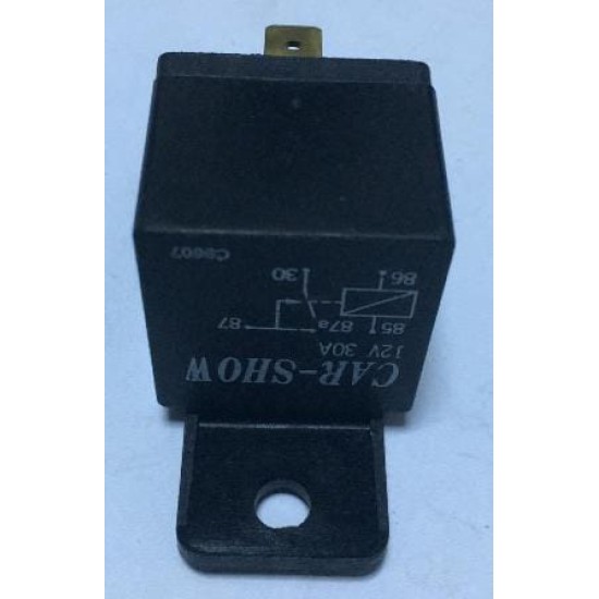 UNIVERSAL UNIVERSAL-; ROLE (5 UCLU) SİYAH 12V/30A TÜM JAPON/KORE ARAÇLARI İÇİN - Yedek Parça | Parça Dükkanda