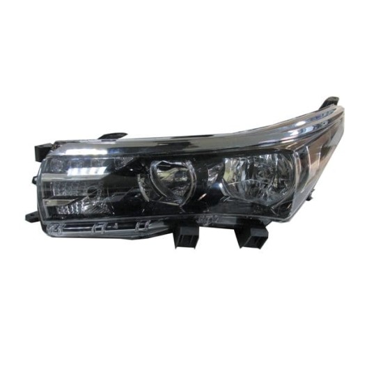 TOYOTA COROLLA- NDE180- 13/16; FAR LAMBASI SOL ELEKTRİKLİ/MOTORSUZ/LEDLİ/NİKELAJ ÇITALI (E MARKLI) - Yedek Parça | Parça Dükkanda