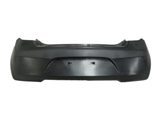 HYUNDAI I10- 08/11; ARKA TAMPON SİYAH (KENDİNDEN BANTLI (TW)