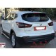 NISSAN QASHQAI- J11- 17/21; ARKA TAMPON SİYAH (SENSÖR DELİKSİZ)(VISIA/TEKNA/SKYPACK)(TYG) - Yedek Parça | Parça Dükkanda