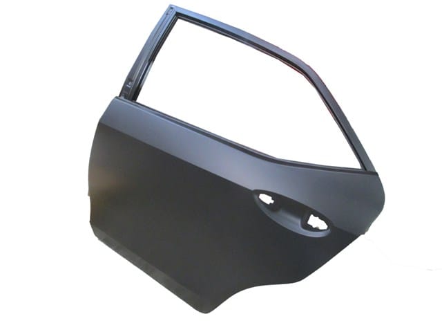 TOYOTA COROLLA- NDE180- 13/18; ARKA KAPI KOMPLE SOL SİYAH (BAND DELİKSİZ) (İCELİ/ÇEKOMASTİKLİ) (TW)