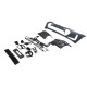 BMW 3 SERI- G20- 23/24; ÖN TAMPON (IZGARALI/BRAKETLİ/PLAKA PLASTİKLİ) (15 PARÇA) (M-TECH)