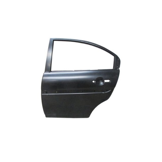 HYUNDAI ACCENT- ERA- 06/12; ARKA KAPI KOMPLE SOL SİYAH (İCELİ/ÇEKOMASTİKLİ) (TW) - Yedek Parça | Parça Dükkanda