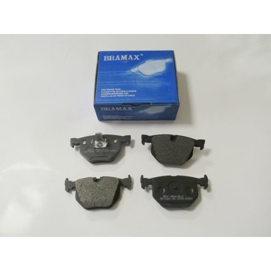 BMW 7 SERI- E65- 02/05; ARKA FREN BALATASI (KABLOSUZ)(DİSK) (121,9X58,1X16,3/123x59,3x16,30)(BRA - Yedek Parça | Parça Dükkanda