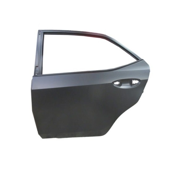 TOYOTA COROLLA- NDE180- 13/18; ARKA KAPI KOMPLE SOL SİYAH (BAND DELİKSİZ) (İCELİ/ÇEKOMASTİKLİ) (TW) - Yedek Parça | Parça Dükkanda