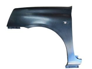RENAULT CLIO- 2- SD/HB- 02/08; ÖN ÇAMURLUK DELİKLİ SOL PLASTİK (SİYAH)