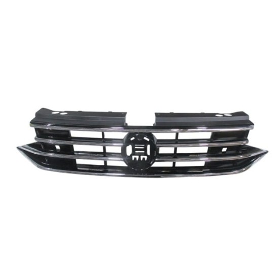 VOLKSWAGEN TIGUAN- 21/23; ÖN PANJUR SİYAH NİKELAJ ÇITALI (LIFE/ELEGANCE)(TYG) - Yedek Parça | Parça Dükkanda