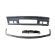 BMW 3 SERI- E36- 91/98; ÖN TAMPON ASTARLI (SPOİLERLİ/BANDLI/PANJURLU) (M-TECH/M3) (3 ÇITALI IZGARA)