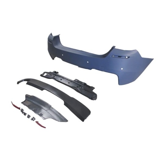BMW 5 SERI- F10- 10/16; ARKA TAMPON ASTARLI(SEN.YUVALI/REFLEKTÖRLÜ/KARLIKLI)(TEK EGZ.D.Lİ)M-TECH-LCI - Yedek Parça | Parça Dükkanda