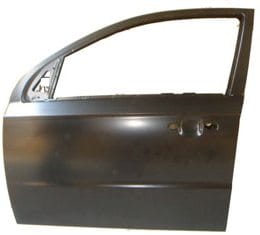 CHEVROLET AVEO- SD- 07/12; ÖN KAPI KOMPLE SOL (ÇELİK BARLI) SİYAH/İCELİ (TW)