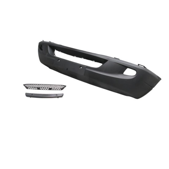 MERCEDES SPRINTER- 07/13; ÖN TAMPON SİYAH (SİS DLİKLİ/IZGARALI/BASAMAK PLASTİKLİ/ÇEKİ DEMİR KAPAKLI)