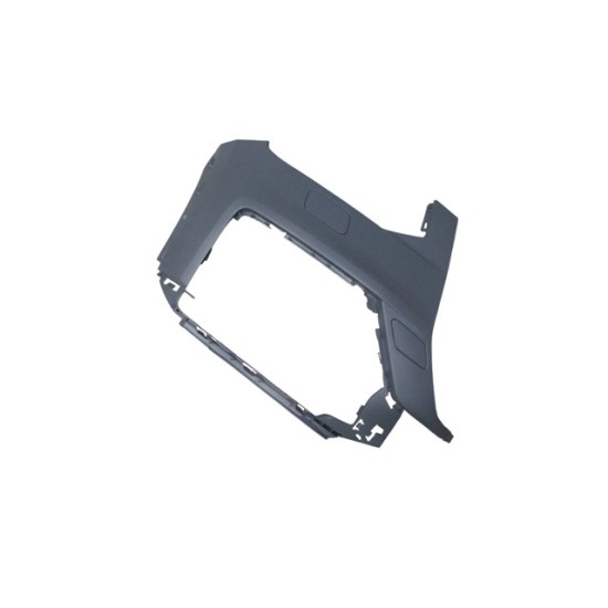 AUDI Q2- 16/20; ÖN TAMPON SAĞ ASTARLI GRİ (FAR YIKAMA/ÇEKİ DEMİRİ KAPAKLI)(SENSÖR DELİKSİZ) (TYG)