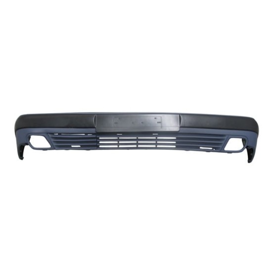 MERCEDES E CLASS- W210- 96/99; ÖN TAMPON GRİ (SİS DELİKLİ/DARBE EMİCİLİ/BANDLI)(ELEGANCE/AVANGARD)