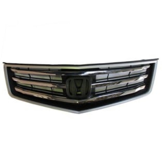 HONDA ACCORD- 08/11; ÖN PANJUR GÜMÜŞ GRİ ÇERÇEVELİ/NİKELAJ ÇITALI/PETEK İÇİ SİYAH (TW) - Yedek Parça | Parça Dükkanda