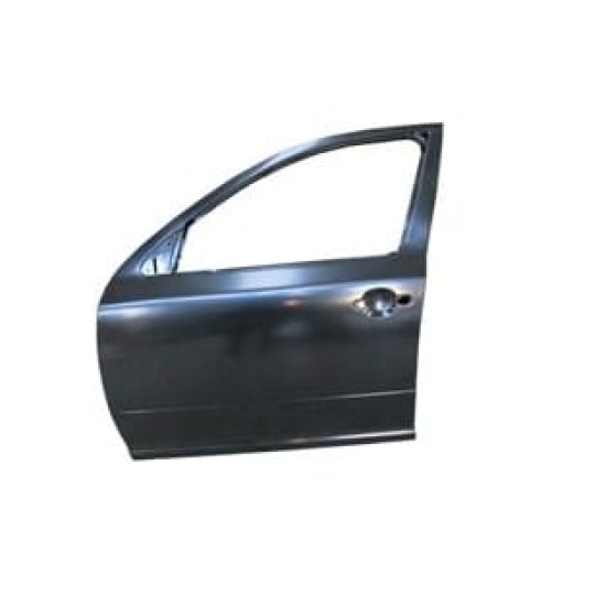 SKODA OCTAVIA- 05/09; ÖN KAPI KOMPLE SOL SİYAH (İCELİ/ÇEKOMASTİKLİ) (TW) - Yedek Parça | Parça Dükkanda