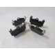 PORSCHE CAYENNE- 03/10; ARKA FREN BALATASI 3,2/3,6/4,5 (KABLOSUZ)(DİSK)(112x73x16) (BRAMAX)