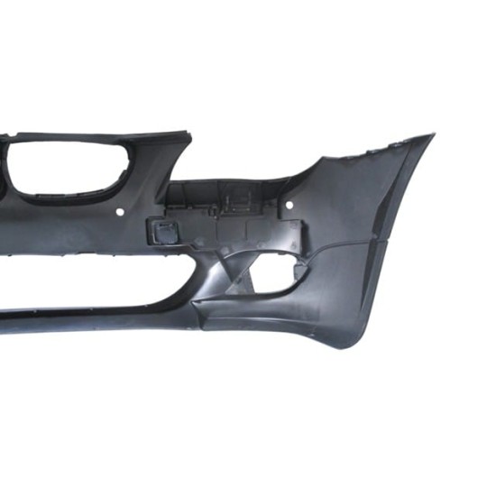BMW 5 SERI- E60- 04/07; ÖN TAMPON (IZGARALI//PLAKA PLAST.)SEN.DELİKLİ 24MM/F.YIK.LI) (M-TECH) ASTARL - Yedek Parça | Parça Dükkanda