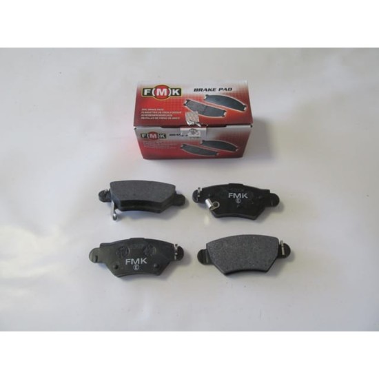OPEL ZAFIRA- 99/04; ARKA FREN BALATASI 1,6/1,8/2,0 (DİSK) (104,9X42,7X16,5) (FMK)